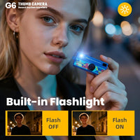 G6 Thumb Camera keychain lifestyle shots
