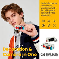 G6 Thumb Camera 1080P HD recording