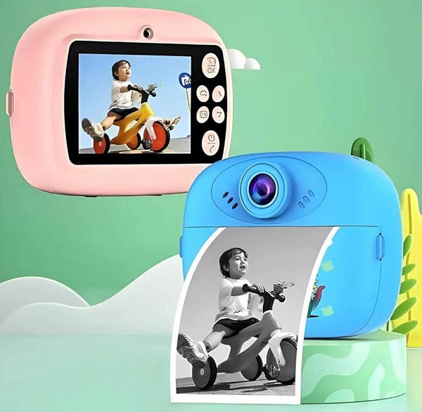 Kids Instant Print Camera in Pink and Blue